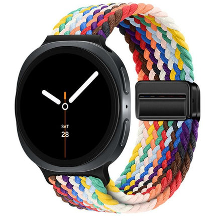 Loop Magnetic Buckle Braided Nylon Watch Band