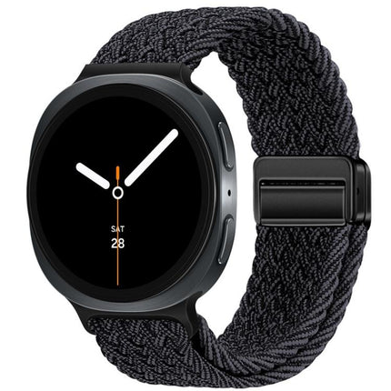 Loop Magnetic Buckle Braided Nylon Watch Band