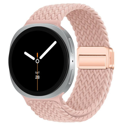 Loop Magnetic Buckle Braided Nylon Watch Band