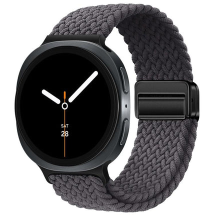 Loop Magnetic Buckle Braided Nylon Watch Band