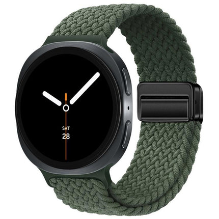 Loop Magnetic Buckle Braided Nylon Watch Band