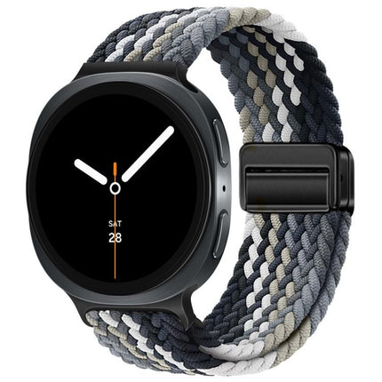 Loop Magnetic Buckle Braided Nylon Watch Band