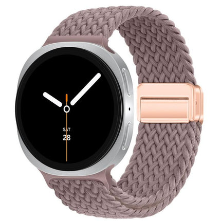 Loop Magnetic Buckle Braided Nylon Watch Band
