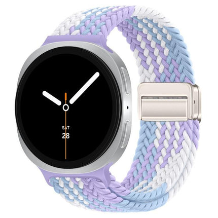 Loop Magnetic Buckle Braided Nylon Watch Band