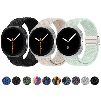Loop Magnetic Buckle Braided Nylon Watch Band