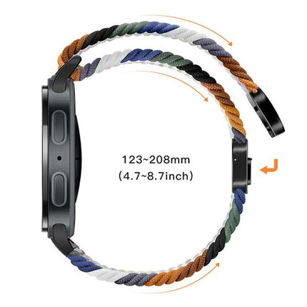 Loop Magnetic Buckle Braided Nylon Watch Band