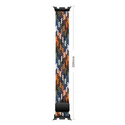 Loop Magnetic Buckle Braided Nylon Watch Band