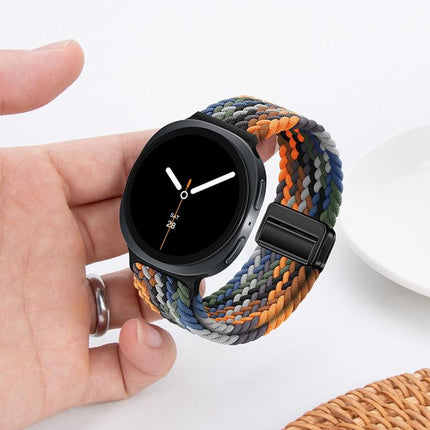 Loop Magnetic Buckle Braided Nylon Watch Band