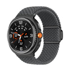 Magnetic Buckle Braided Nylon Watch Band