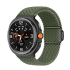 Magnetic Buckle Braided Nylon Watch Band