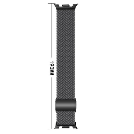 Magnetic Buckle Braided Nylon Watch Band