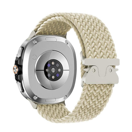 Parachute Buckle Braided Nylon Watch Band, For Samsung Galaxy Watch8 / Watch8 Classic - DealBuddy