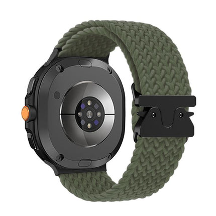 Parachute Buckle Braided Nylon Watch Band