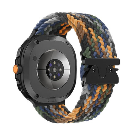 Parachute Buckle Braided Nylon Watch Band, For Samsung Galaxy Watch8 / Watch8 Classic - DealBuddy