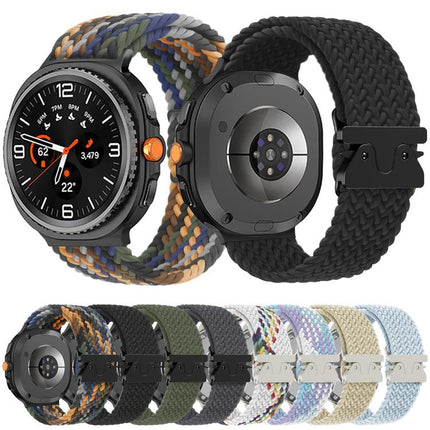 Parachute Buckle Braided Nylon Watch Band, For Samsung Galaxy Watch8 / Watch8 Classic - DealBuddy