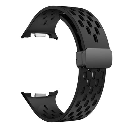 Mesh Magnetic Silicone Watch Band, For Samsung Galaxy Watch8 / Watch8 Classic - DealBuddy