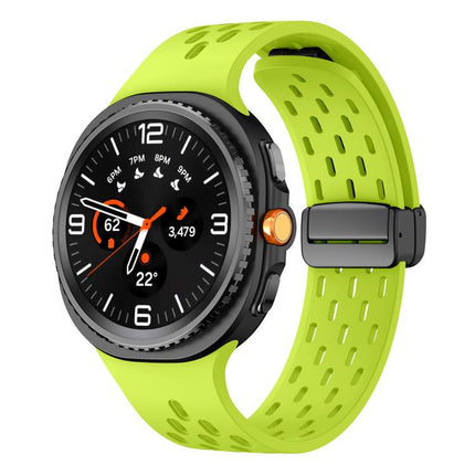 Mesh Magnetic Silicone Watch Band, For Samsung Galaxy Watch8 / Watch8 Classic - DealBuddy