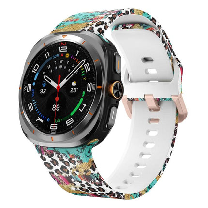 Printed Silicone Watch Band, For Samsung Galaxy Watch Ultra 47mm / Ultra 2025