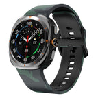 For Samsung Galaxy Watch Ultra 47mm / Ultra 2025 / Army Green Camouflage