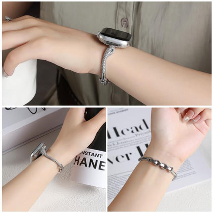 Copper Inlaid Zircon Snake Head Watch Band, For Apple Watch 46mm / 49mm / 45mm / 44mm, For Apple Watch 42mm / 41mm / 40mm / 38mm - DealBuddy