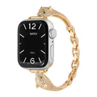 Copper Inlaid Zircon Leopard Head Watch Band, For Apple Watch 46mm / 49mm / 45mm / 44mm, For Apple Watch 42mm / 41mm / 40mm / 38mm - DealBuddy