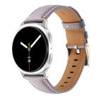 Stitched Genuine Leather Watch Band