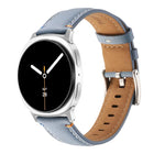 Stitched Genuine Leather Watch Band