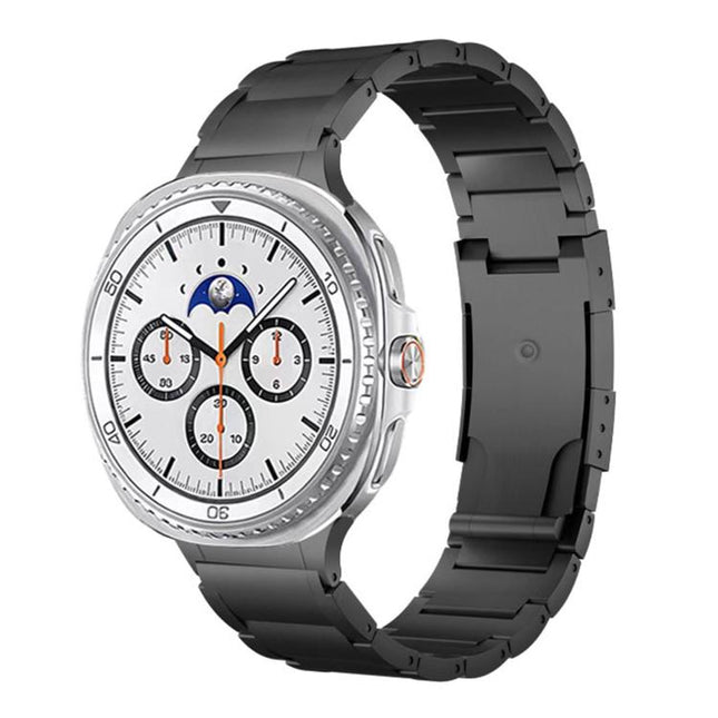 Integrated Three Beads Tortoise Buckle Metal Watch Band, For Samsung Galaxy Watch8 / Watch8 Classic - DealBuddy