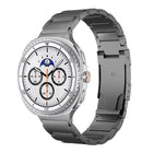 Integrated Three Beads Tortoise Buckle Metal Watch Band