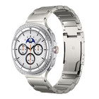 Integrated Three Beads Tortoise Buckle Metal Watch Band