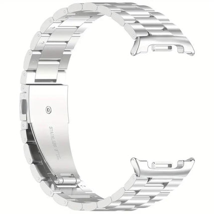Integrated Three Beads Metal Titanium Watch Band, For Samsung Galaxy Watch8 / Watch8 Classic - DealBuddy
