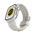 Pioneer Metal Joint Colorful Silicone Watch Band, For Apple Watch 46mm / 49mm / 45mm / 44mm, For Apple Watch 42mm / 41mm / 40mm / 38mm - DealBuddy