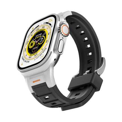 Pioneer Metal Joint Colorful Silicone Watch Band - DealBuddy