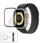 Wild Path Loop Nylon Watch Band with 3D Curved Film, For Apple Watch Series 10 46mm, For Apple Watch Series 10 42mm, For Apple Watch 6 / 5 / 4 / SE 44mm