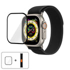 Wild Path Loop Nylon Watch Band with 3D Curved Film, For Apple Watch Series 9 / 8 / 7 41mm, For Apple Watch 3 / 2 / 1 38mm, For Apple Watch 3 / 2 / 1 42mm - DealBuddy