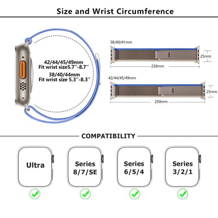 Wild Path Loop Nylon Watch Band with 3D Curved Film - DealBuddy