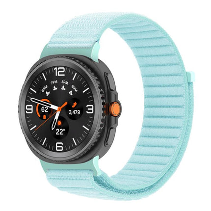 Same Color Wave Texture Braided Nylon Loop Watch Band