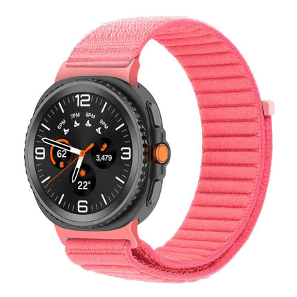 Same Color Wave Texture Braided Nylon Loop Watch Band