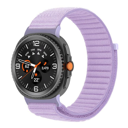 Same Color Wave Texture Braided Nylon Loop Watch Band