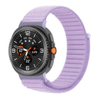 Same Color Wave Texture Braided Nylon Loop Watch Band