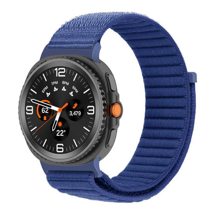 Same Color Wave Texture Braided Nylon Loop Watch Band