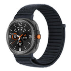 Same Color Wave Texture Braided Nylon Loop Watch Band
