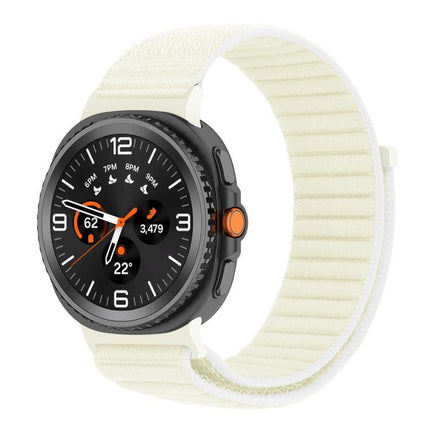 Same Color Wave Texture Braided Nylon Loop Watch Band