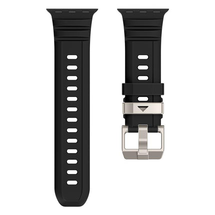 Rock-Peak Silicone Watch Band, For Apple Watch 46mm / 49mm / 45mm / 44mm - DealBuddy