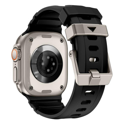 Rock-Peak Silicone Watch Band, For Apple Watch 46mm / 49mm / 45mm / 44mm - DealBuddy