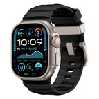 For Apple Watch 46mm / 49mm / 45mm / 44mm / Titanium Black