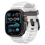For Apple Watch 46mm / 49mm / 45mm / 44mm / Black Night Light White