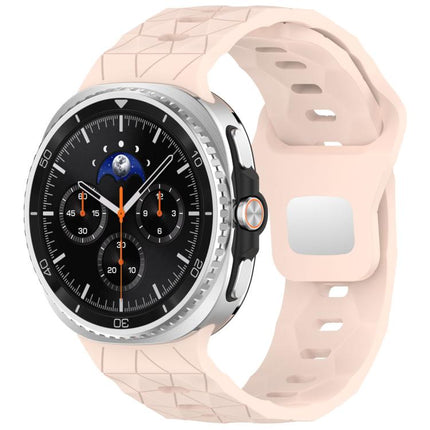 Football Texture Reverse Steel Buckle Silicone Watch Band, For Samsung Galaxy Watch8 / Watch8 Classic - DealBuddy