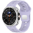 Football Texture Reverse Steel Buckle Silicone Watch Band