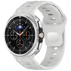 Football Texture Reverse Steel Buckle Silicone Watch Band